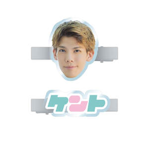 【健人 32nd Birthday Goods】アクリルヘアクリップ　2個1セット
