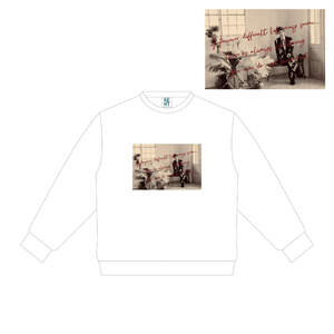 【健人 32nd Birthday Goods】スウェット（白）