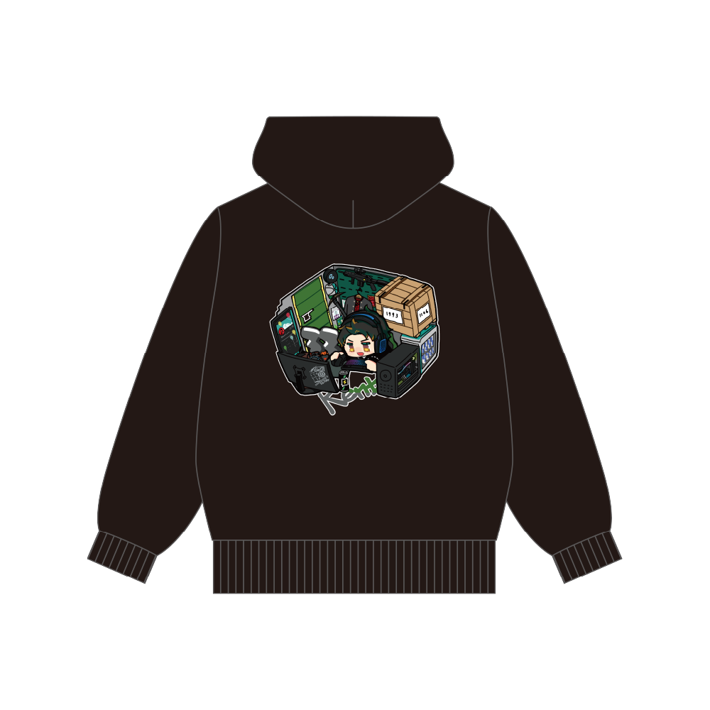 ジップパーカー