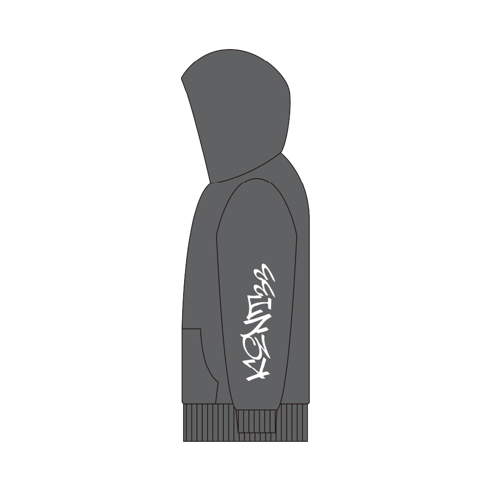 ジップパーカー