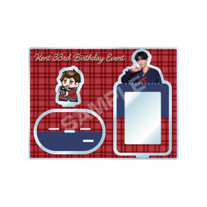 アクリルチェキスタンド